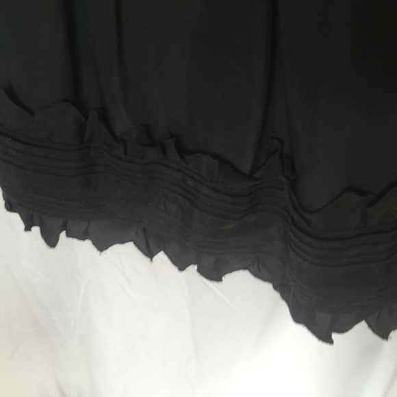 BCBG MaxAria Silk black strapless dress S - Picture 7 of 9